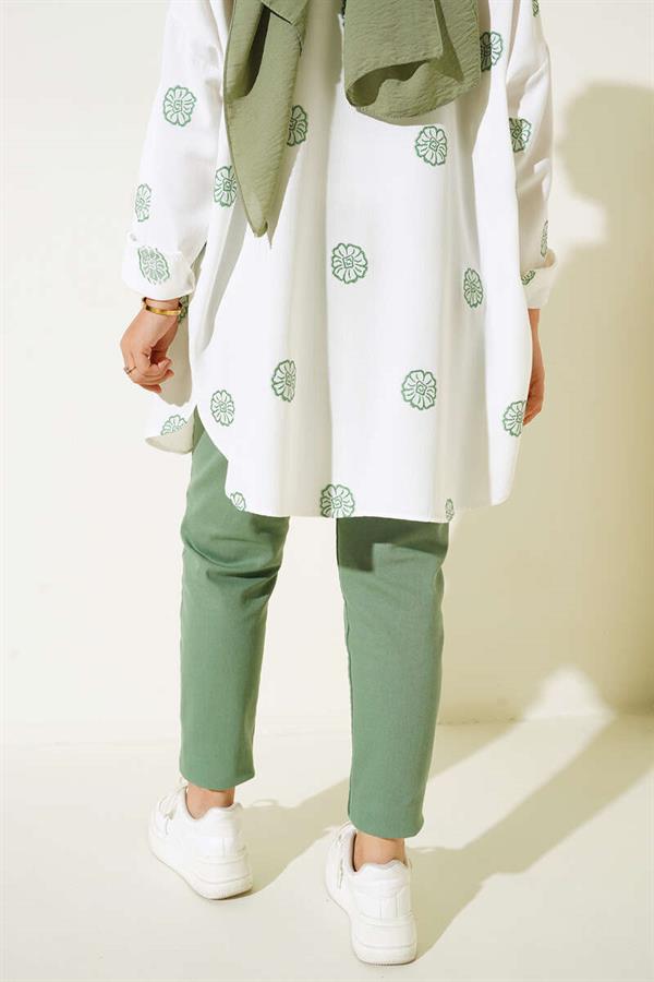 Mom Jeans Mint Green