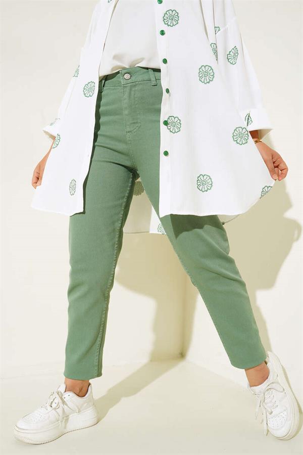 Mom Jeans Mint Green