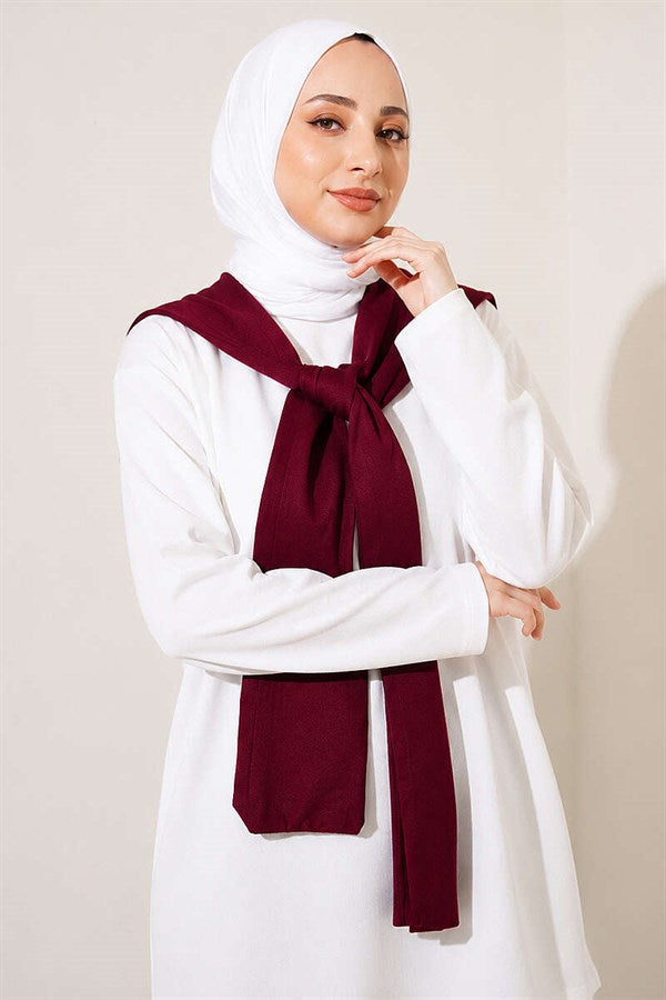 Loysha 2 Piece Set with Shoulder Detail, Cherry Red