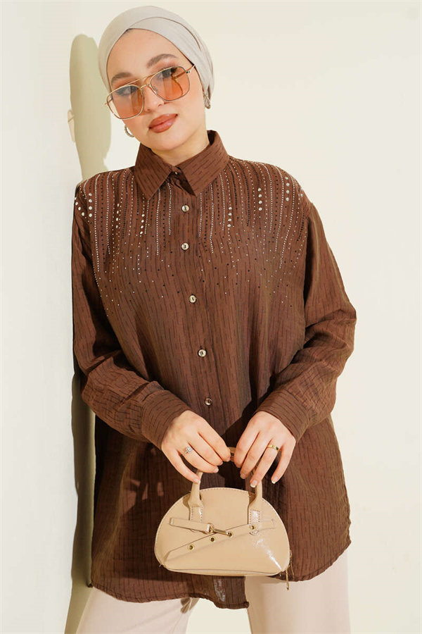 Stone-Shouldered Shirt, Coffee
