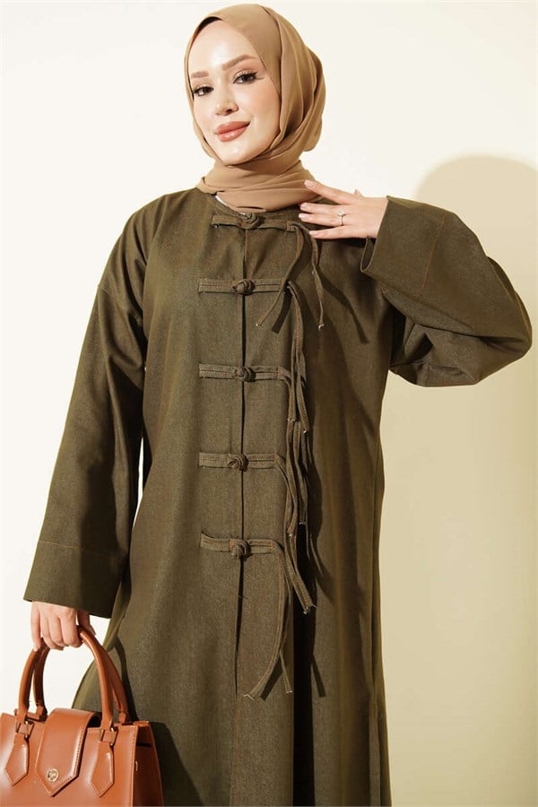 2 Piece Set in khaki with British detail on the front.