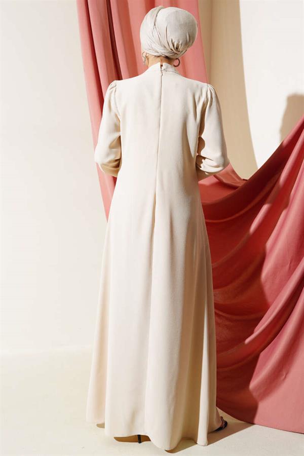 Front Flower Stone Dress Stone