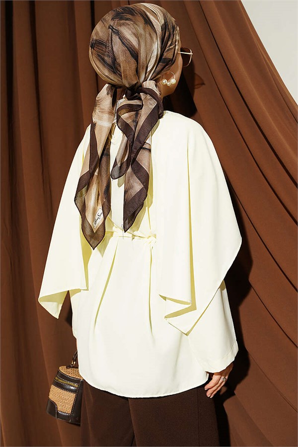 Front Detail Tunic Yellow