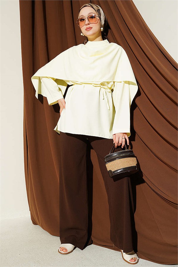 Front Detail Tunic Yellow