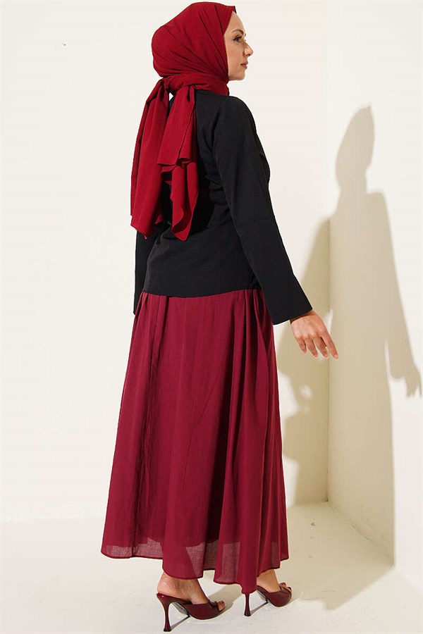 Front-Dart Basic Shirt, Black