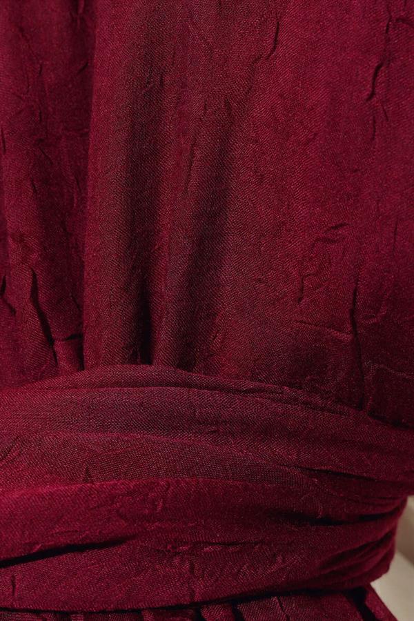 Organic Bamboo Krash Shawl Burgundy