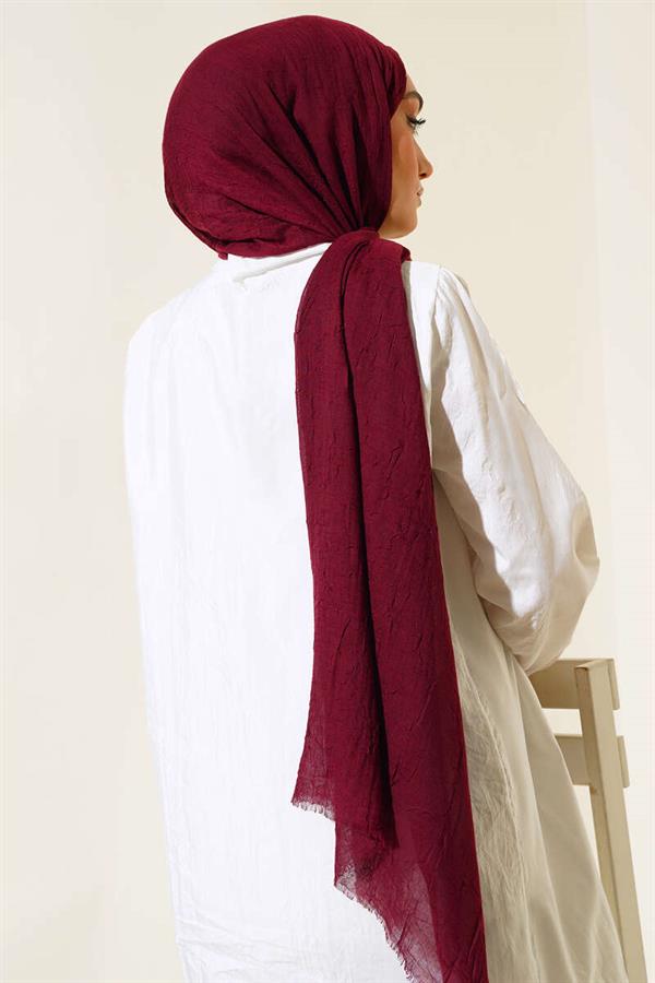 Organic Bamboo Krash Shawl Burgundy