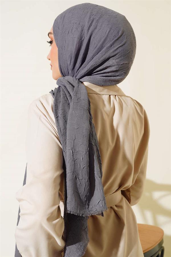 Organic Bamboo Krash Shawl Smoked