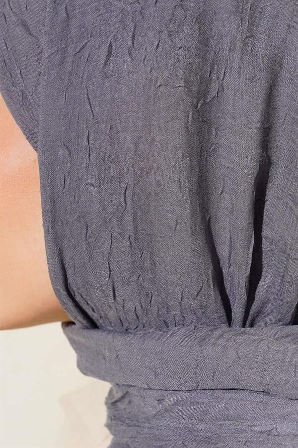 Organic Bamboo Krash Shawl Smoked