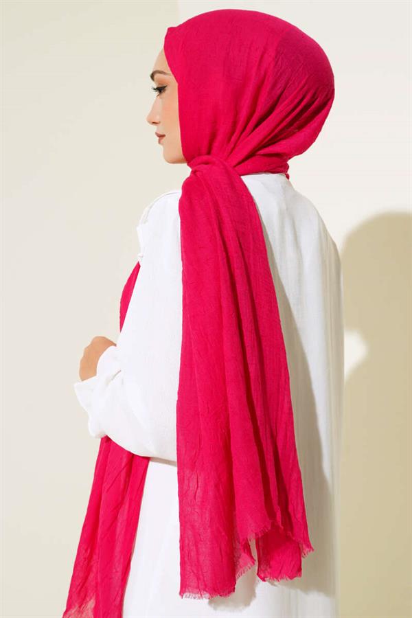 Organic Bamboo Krash Shawl Fuchsia