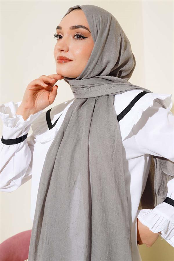 Organic Bamboo Krash Shawl Slate Grey