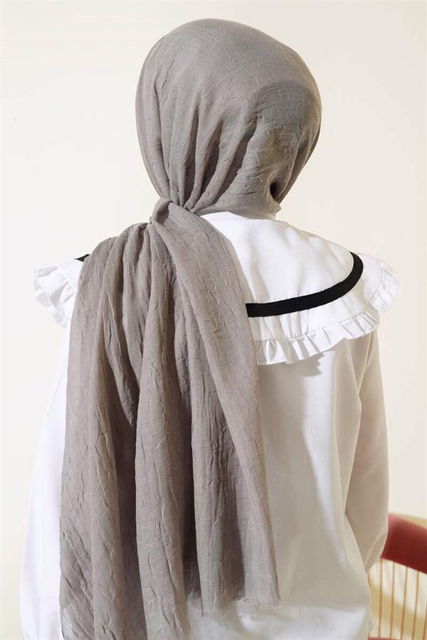 Organic Bamboo Krash Shawl Slate Grey