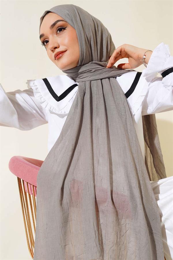 Organic Bamboo Krash Shawl Slate Grey