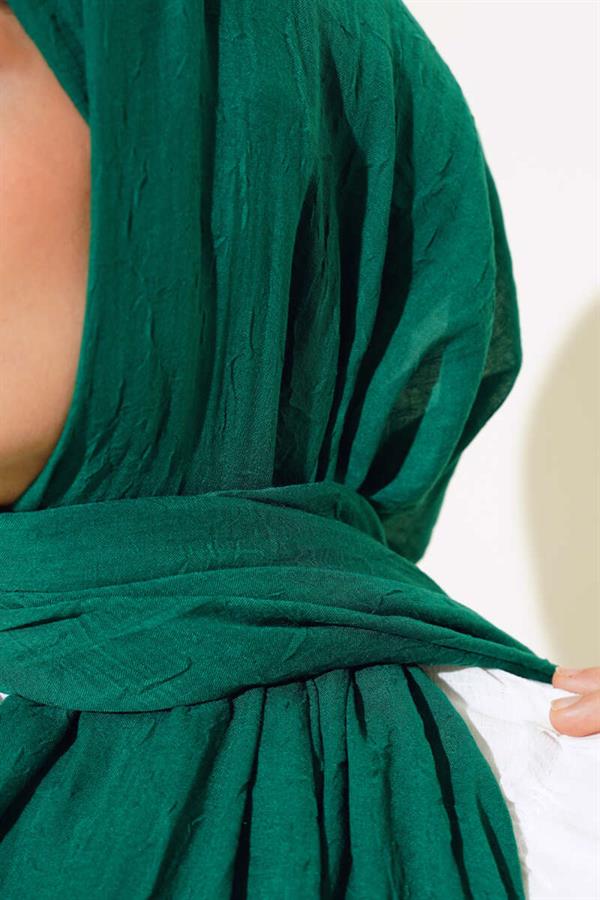Organic Bamboo Krash Shawl Mint