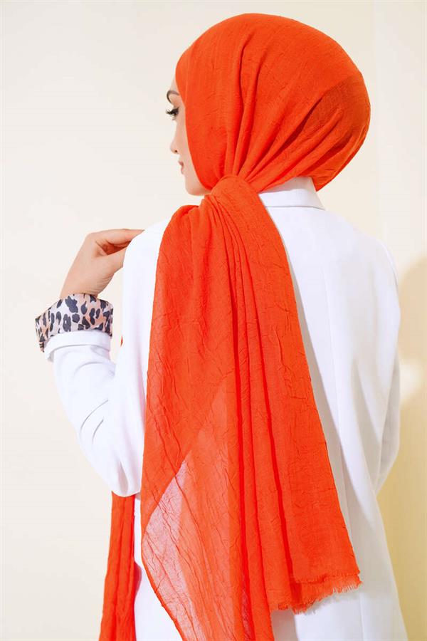 Organic Bamboo Krash Shawl Orange