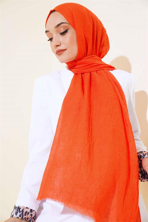 Organic Bamboo Krash Shawl Orange