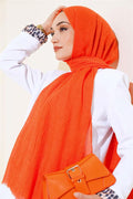 Organic Bamboo Krash Shawl Orange