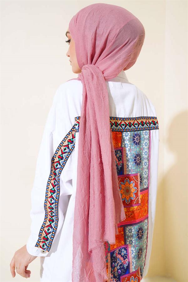 Organic Bamboo Crush Shawl Powder