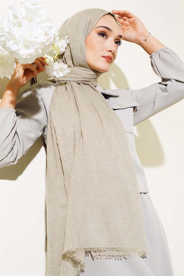 Organic Bamboo Crush Shawl Stone