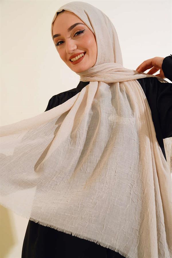 Organic Bamboo Krash Shawl Vanilla