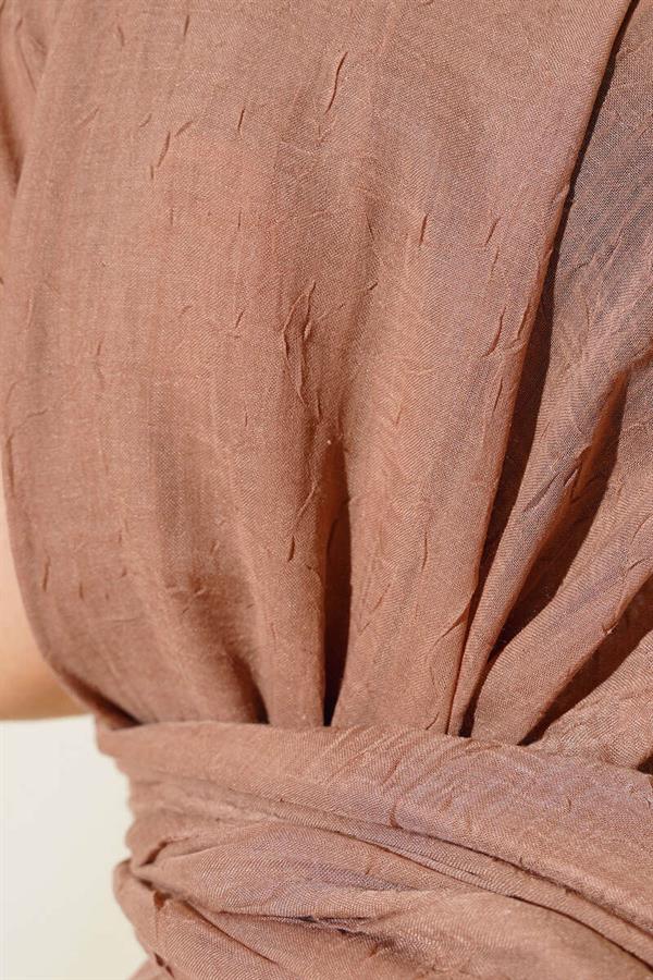 Organic Bamboo Krash Shawl Mink