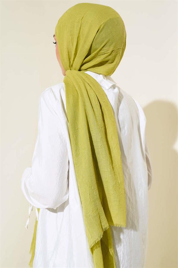 Organic Bamboo Krash Shawl Oil Green