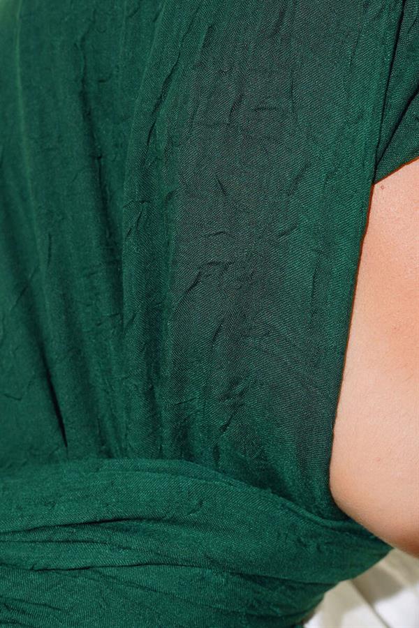 Organic Bamboo Krash Shawl Emerald