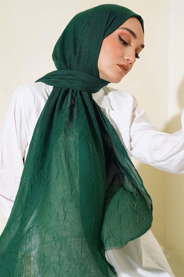 Organic Bamboo Krash Shawl Emerald