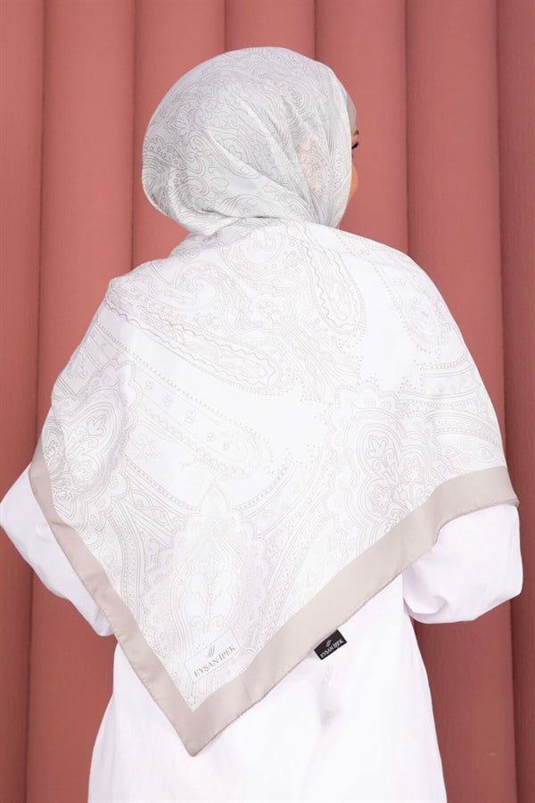 Authentic Motif Shawl Series Beige