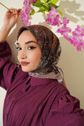 Authentic Patterned Mink Scarf