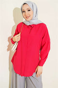 Alizarin Oversize Shirt