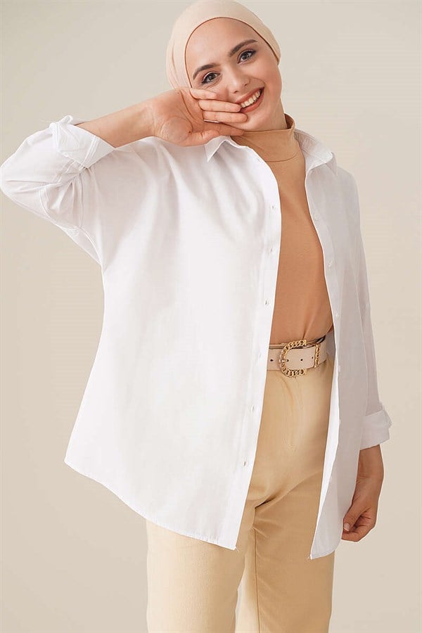 Oversize Shirt White