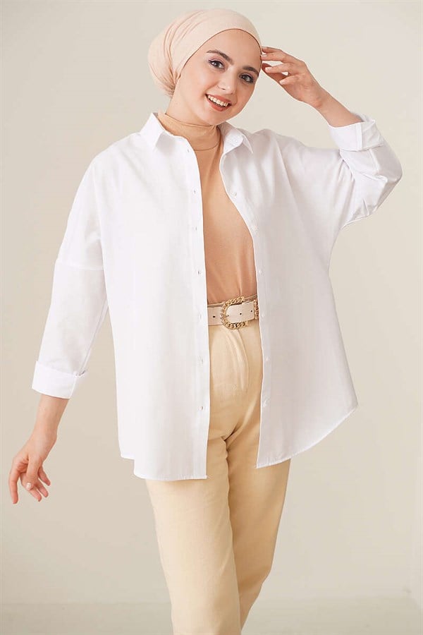 Oversize Shirt White