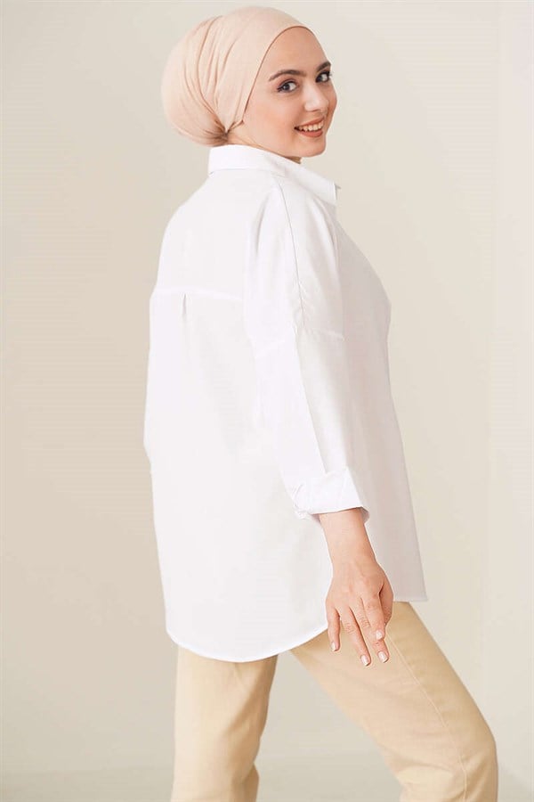 Oversize Shirt White