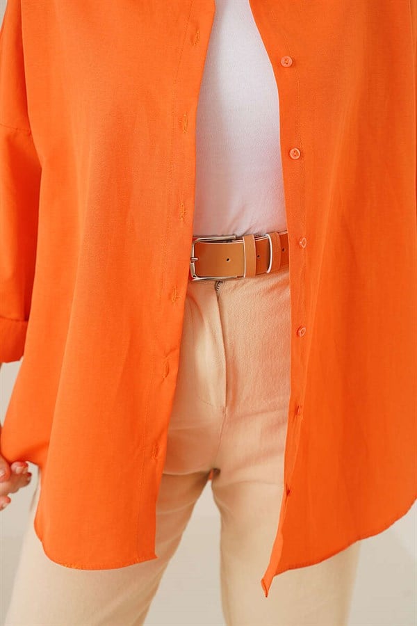 Oversize Shirt Orange