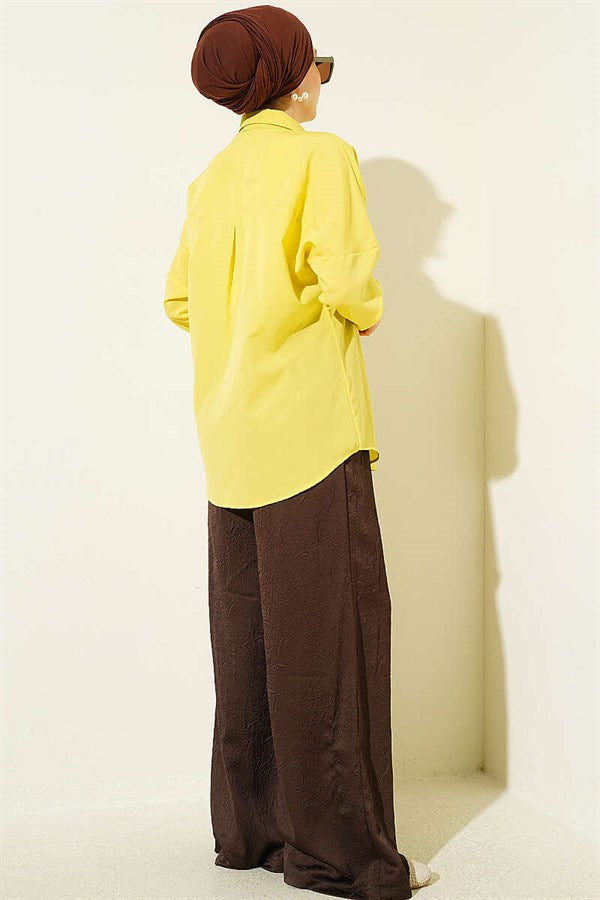 Oversize Shirt Yellow