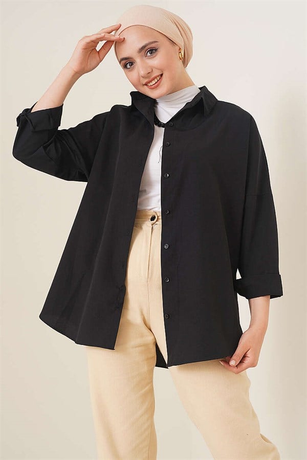 Oversize Shirt Black