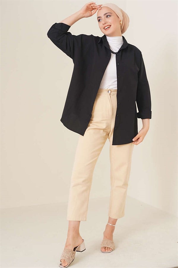 Oversize Shirt Black
