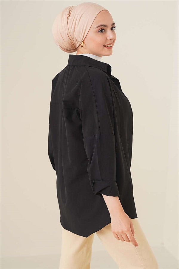 Oversize Shirt Black