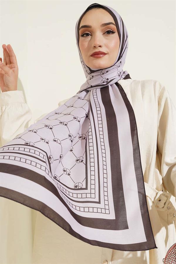 Pacman Pattern Soft Shawl Powder