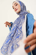 Paisley Crush Modal Shawl Beige Saks