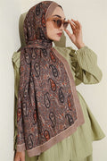 Paisley Crush Modal Shawl Latte