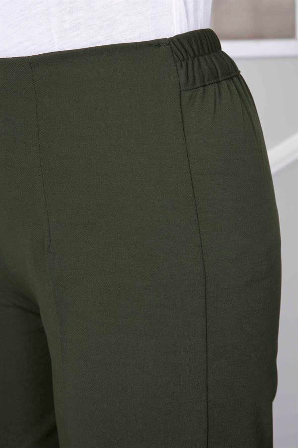 Palazzo Hijab Trousers Khaki