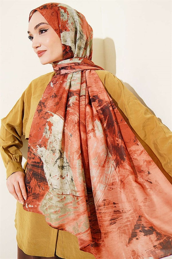 Palette Pattern Vio Light Shawl Tile