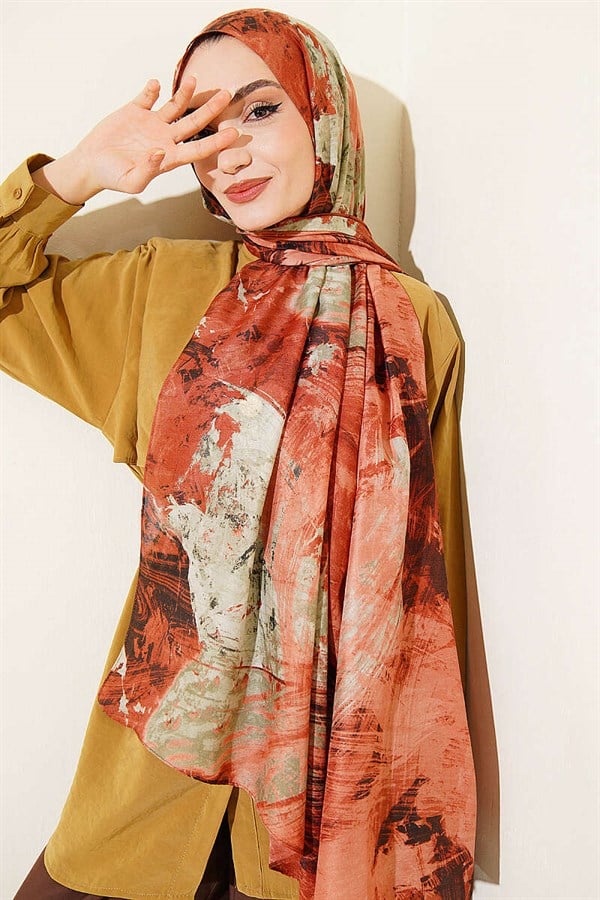 Palette Pattern Vio Light Shawl Tile