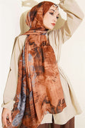 Palette Pattern Vio Light Shawl Latte