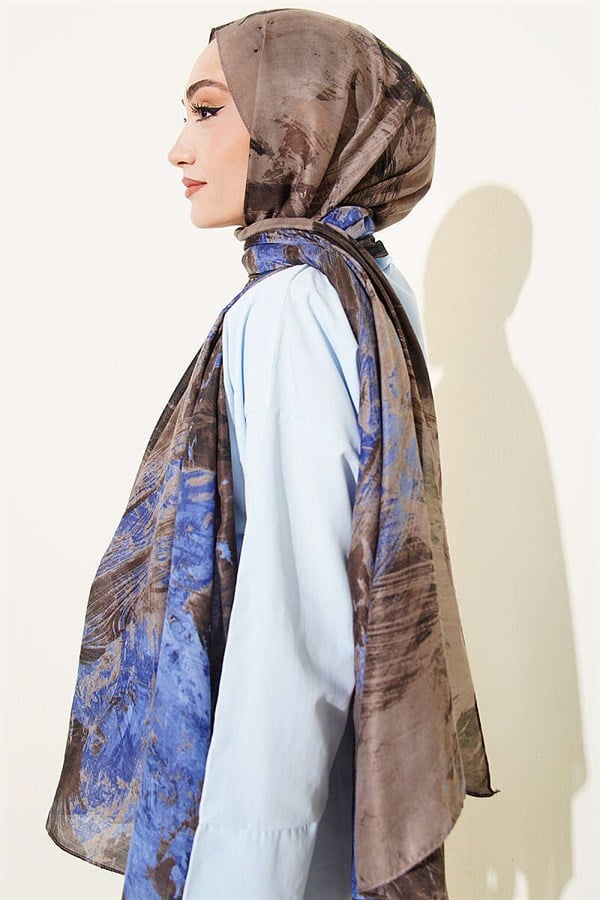 Palette Pattern Vio Light Shawl Saks