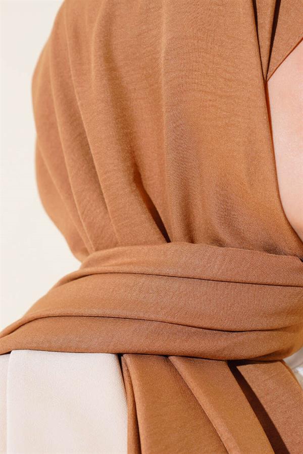 Cotton Cazz Shawl Silk Series Camel Hair