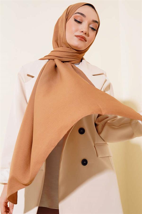 Cotton Cazz Shawl Silk Series Camel Hair