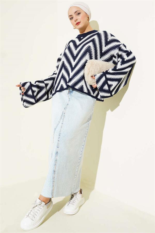 Piece Denim Skirt Light Snow